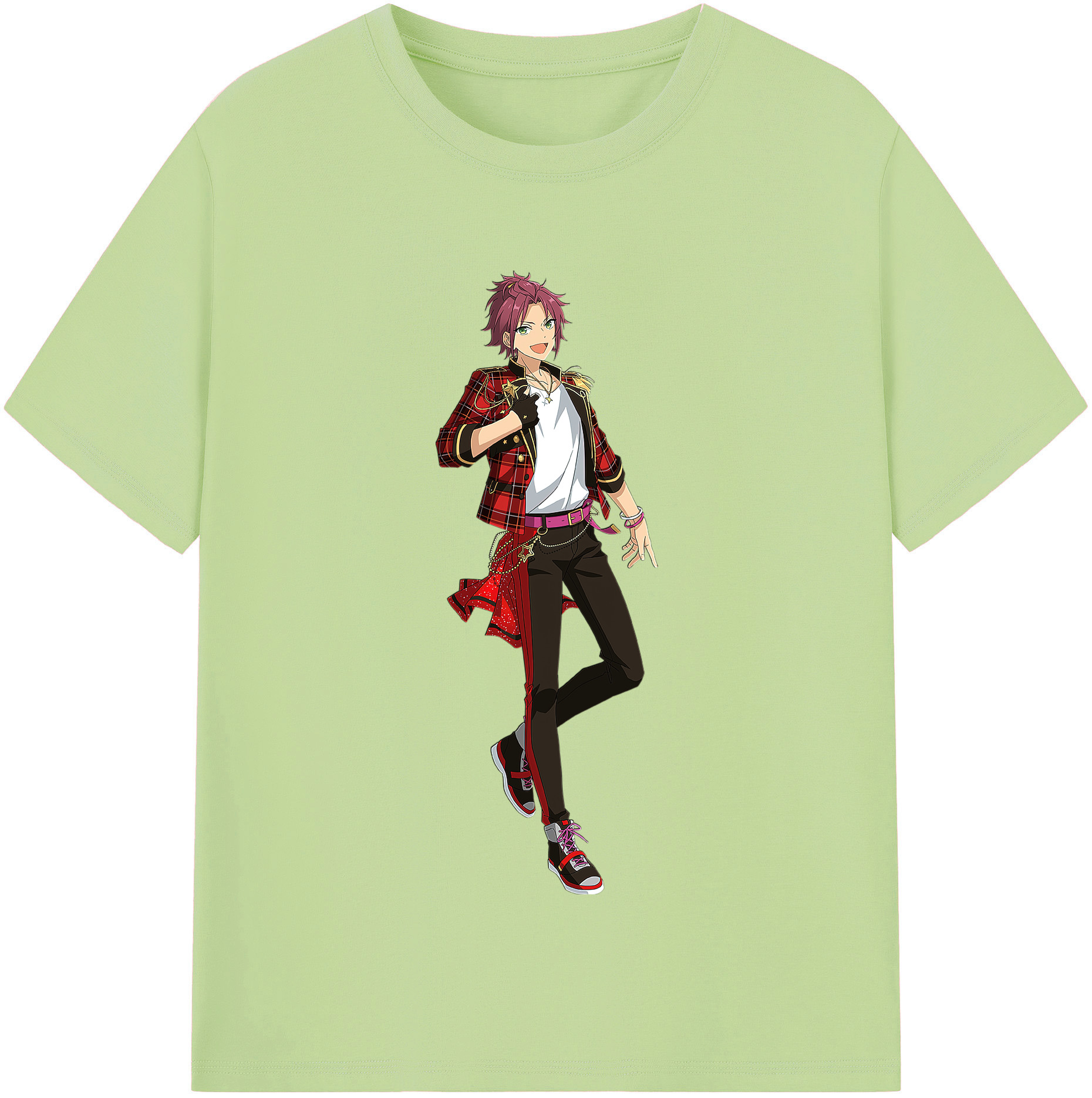 （画像用） あんさんぶるスターズ! Ensemble Stars 綿100％半袖Tシャツ（フロントプリント）